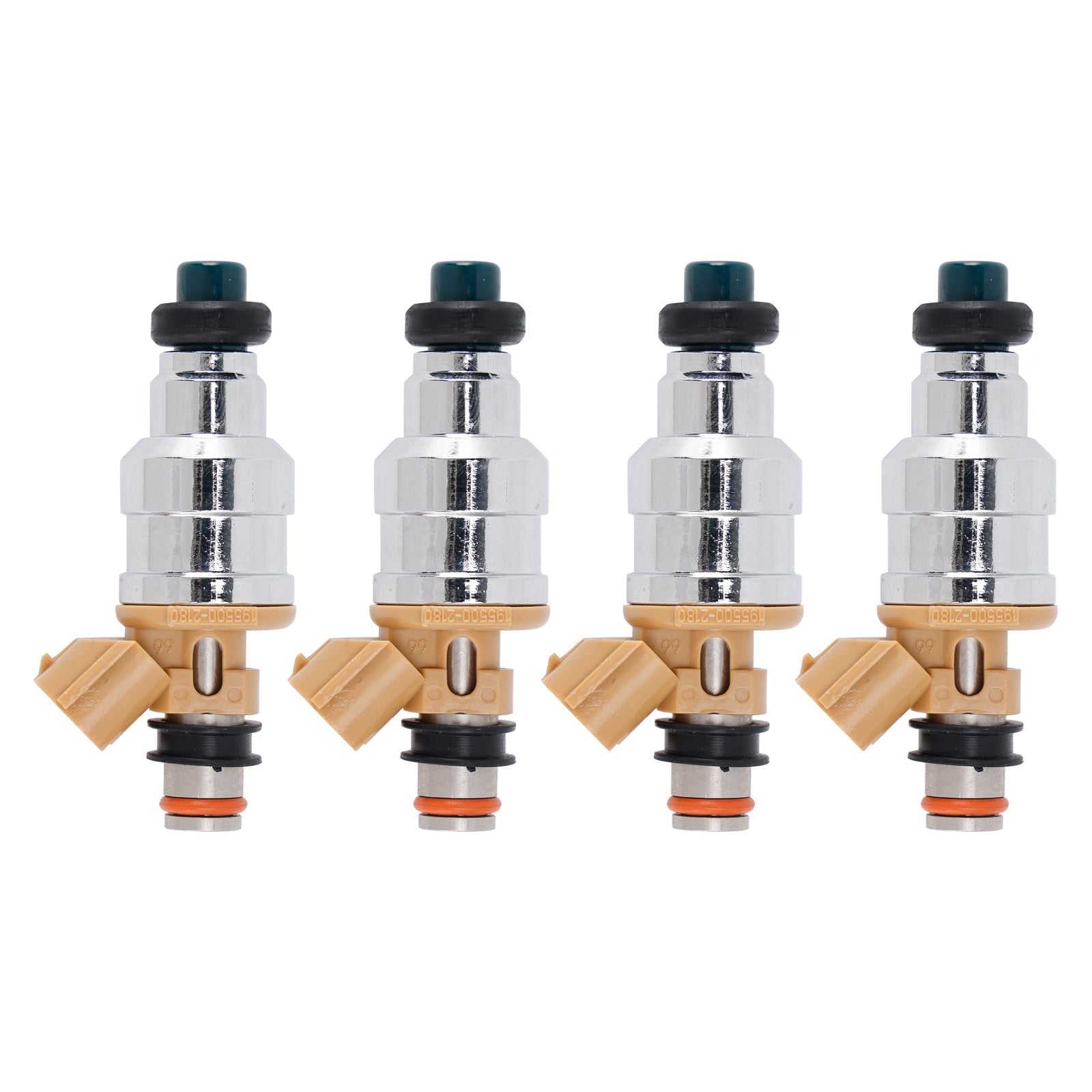4 Fuel Injectors for 1988 1989 Mazda MX-6 Coupe 2.2 Liter DX LX Models 1955001280