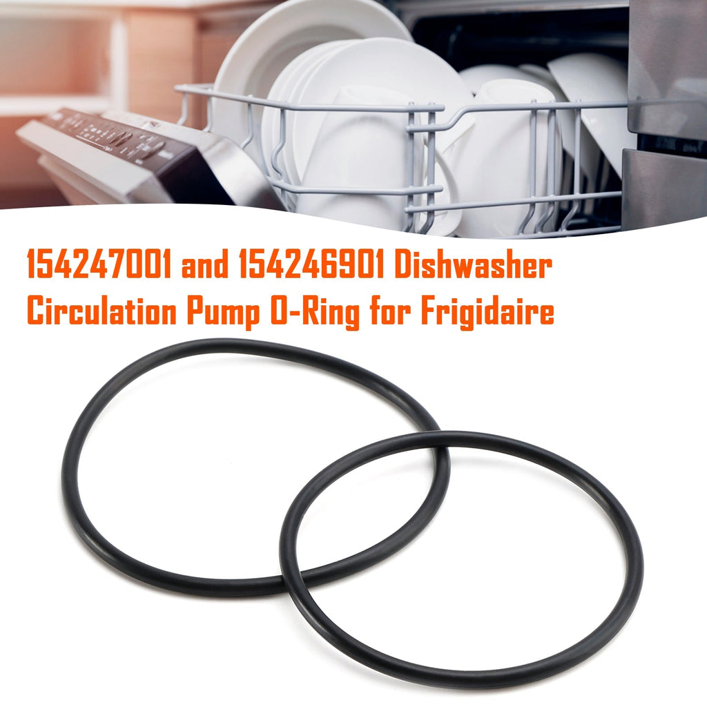 154247001 154246901 Circulation Pump O-Ring Compatible with Frigidaire Dishwasher