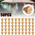 0.012" Brass Cooling System Mist Nozzles Water Sprayer 20/50 Pack