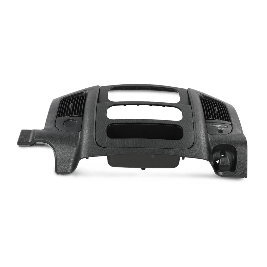 2002-2005 Dodge Ram 1500 Center Dash Radio Trim Air Vent Bezel Panel Black