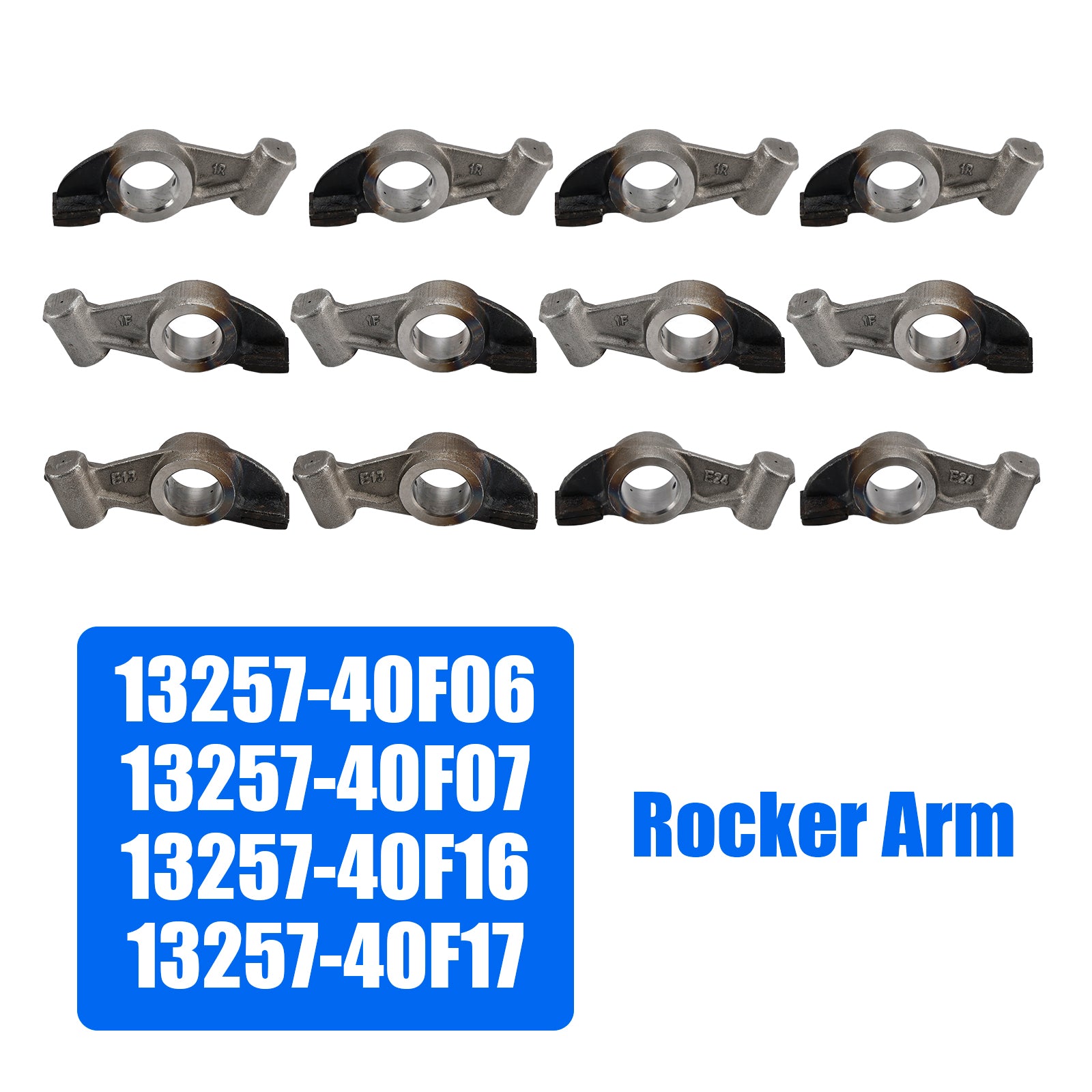 KA24 Rocker Arm Complete Set for 1990-1997 Nissan P/U 13257-40F06 13257-40F07