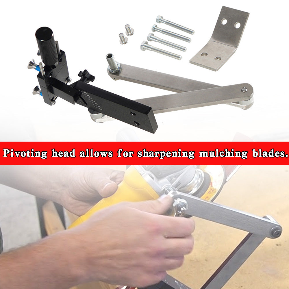 15ï¼-45ï¼ Adjustable Lawn Mower Blade Sharpener Tool For Grinding Machine Fedex express
