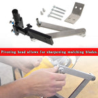 15 to 45 Degree Angle Adjustable Blade Sharpener for Lawn Mower Grinding Equipment