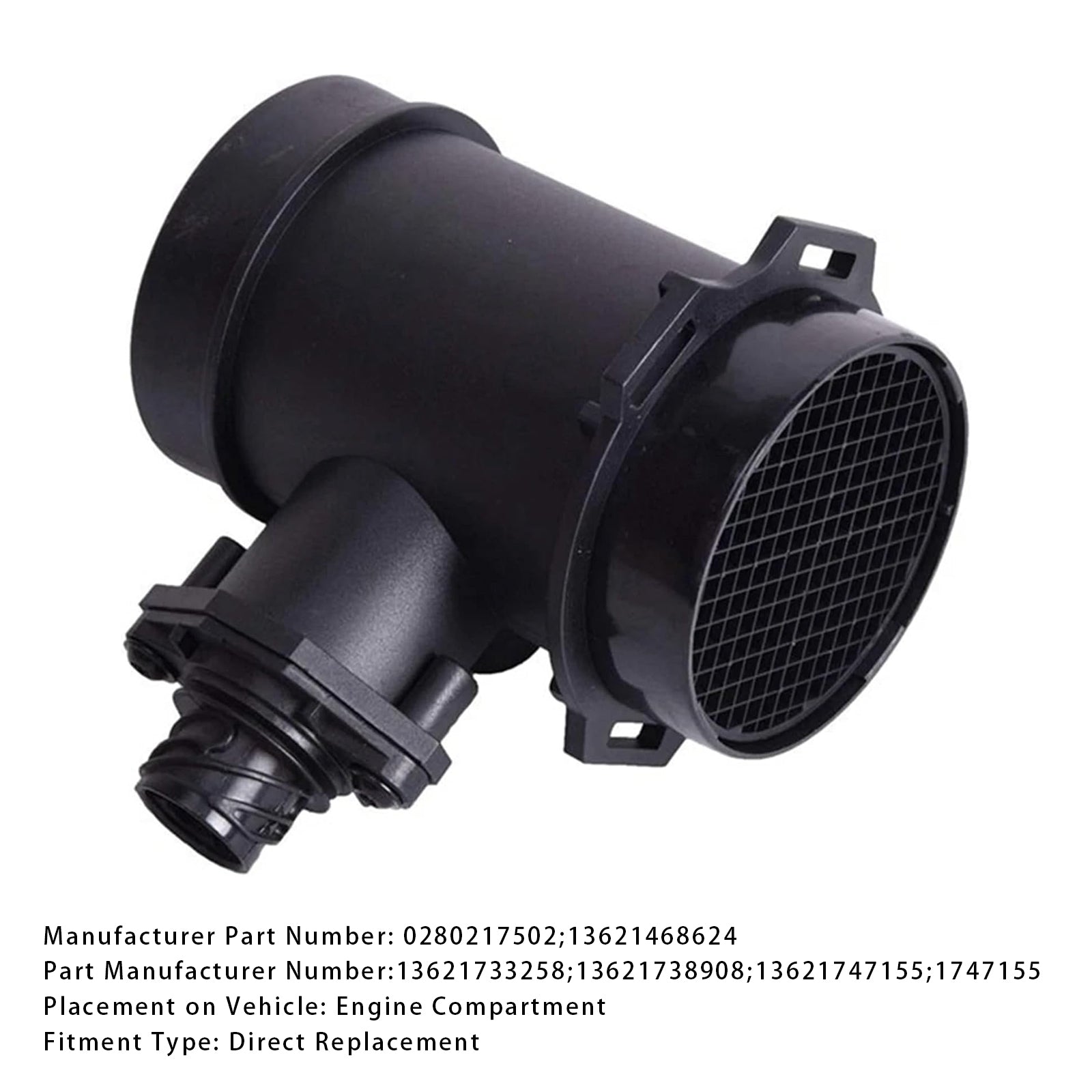 1995 BMW E36 M3 Mass Air Flow Meter Sensor