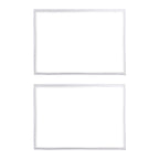 W10443315 Freezer Door Seal Replacement 2-Pack for Kenmore Refrigerators W10571962 W10130894