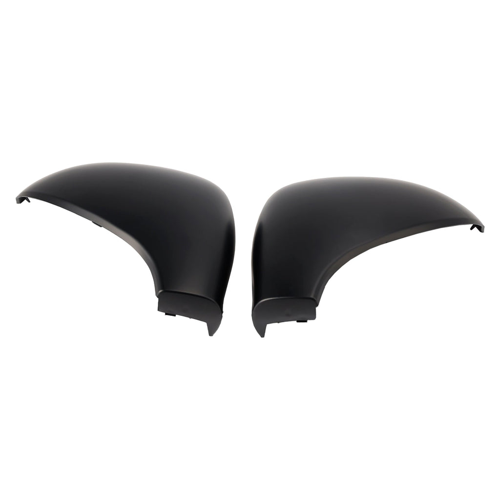 2006-2015 Peugeot 207 Hatchback Matte Black Rearview Side Mirror Housing Covers 9680194877