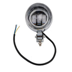 18 LED Chrome Motorcycle Headlight Spotlight with Universal Color-Changing Switch