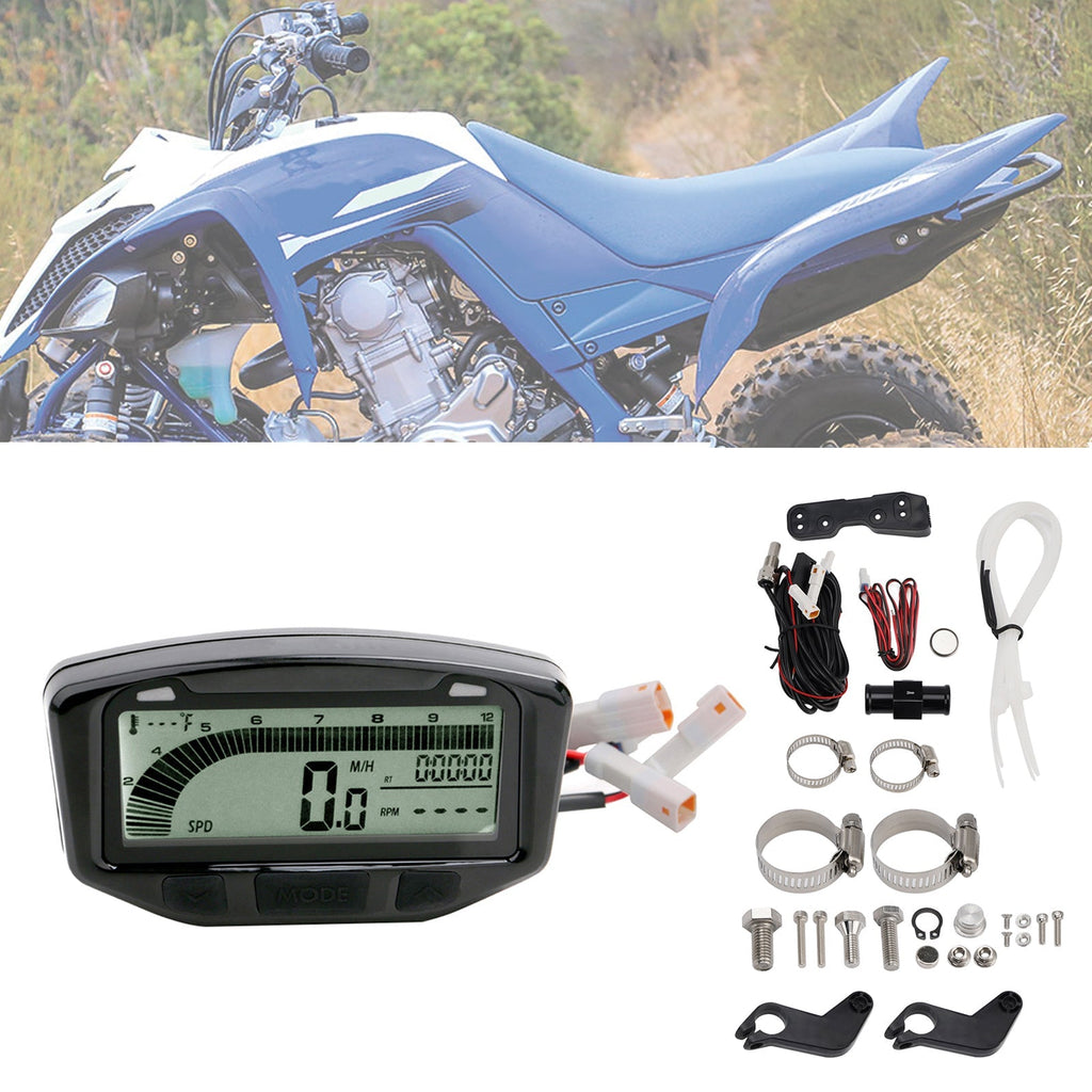 2001-2005 Raptor 660 Digital LCD Gauge Pod Speedometer Odometer Tachometer Instrument