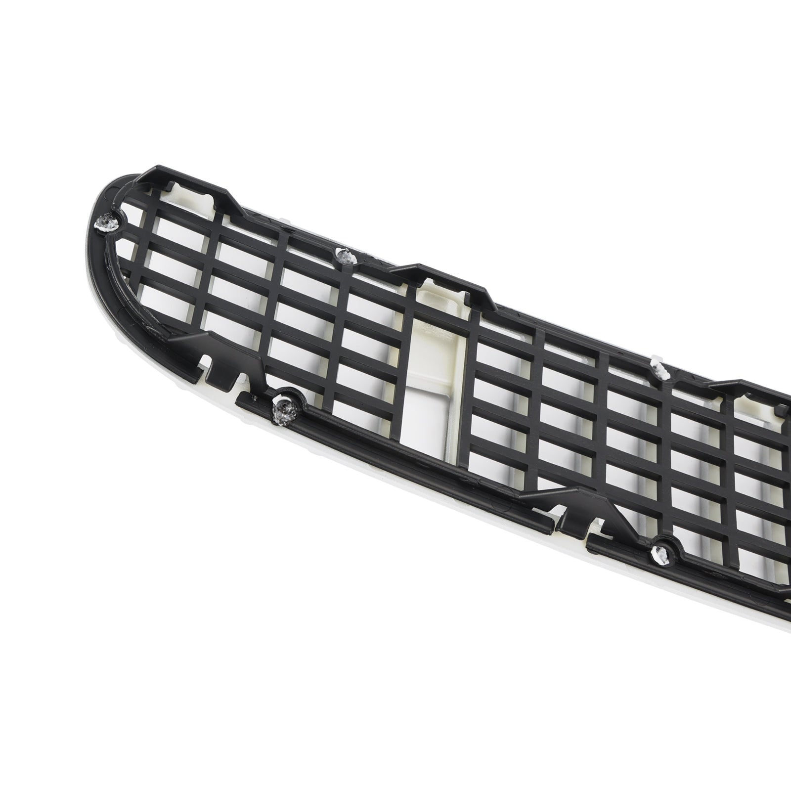 Front Upper Hood Vent Grill Silver for 2002-2005 BMW E46 51137075324