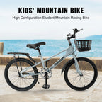 20 Inch Kids Bicycle with Basket Suitable for Teenage Boys and Girls