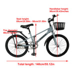 Teen Boys and Girls 20 Inch Kids Bike with Basket