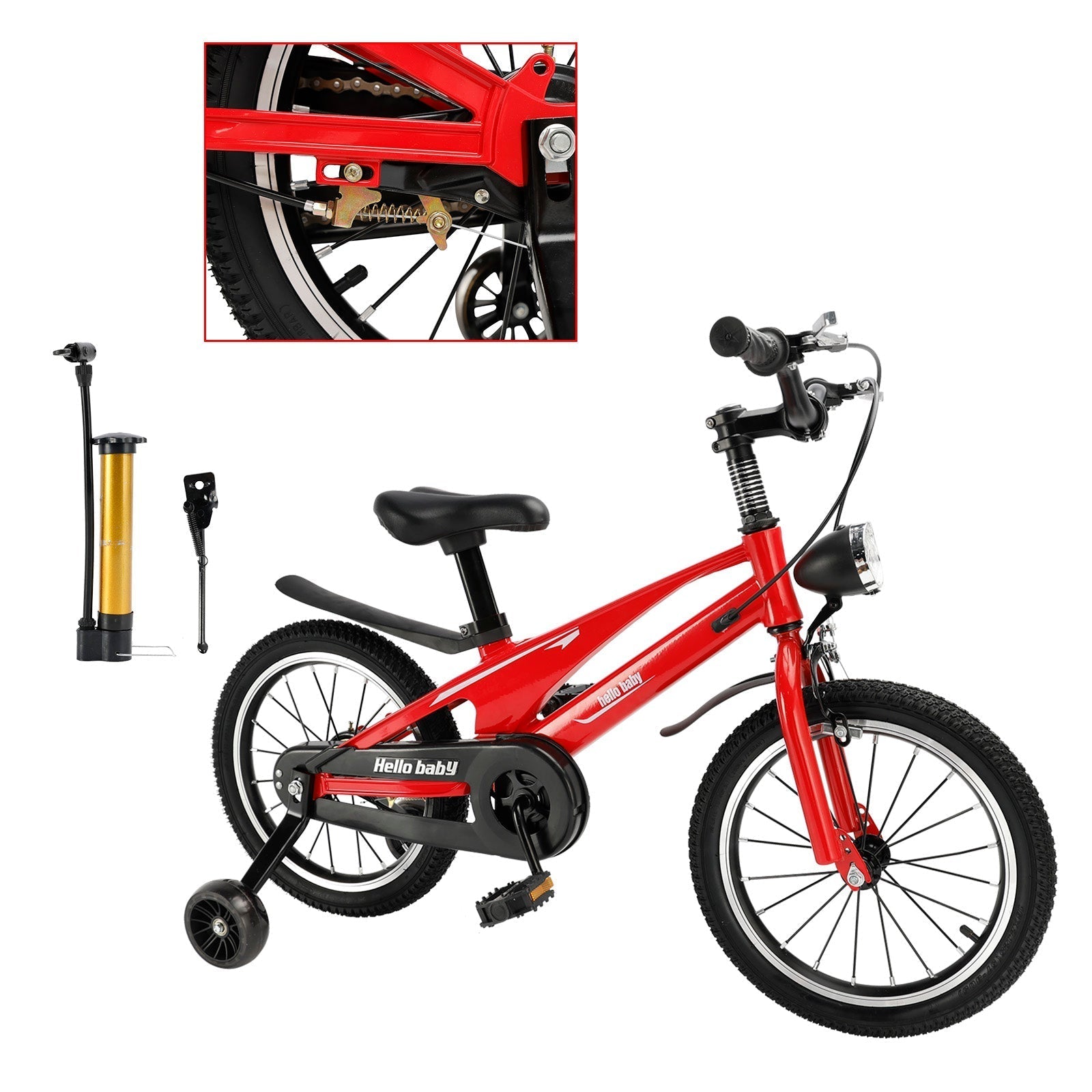 16 Inch Child's Bike Lightweight Magnesium Alloy Frame