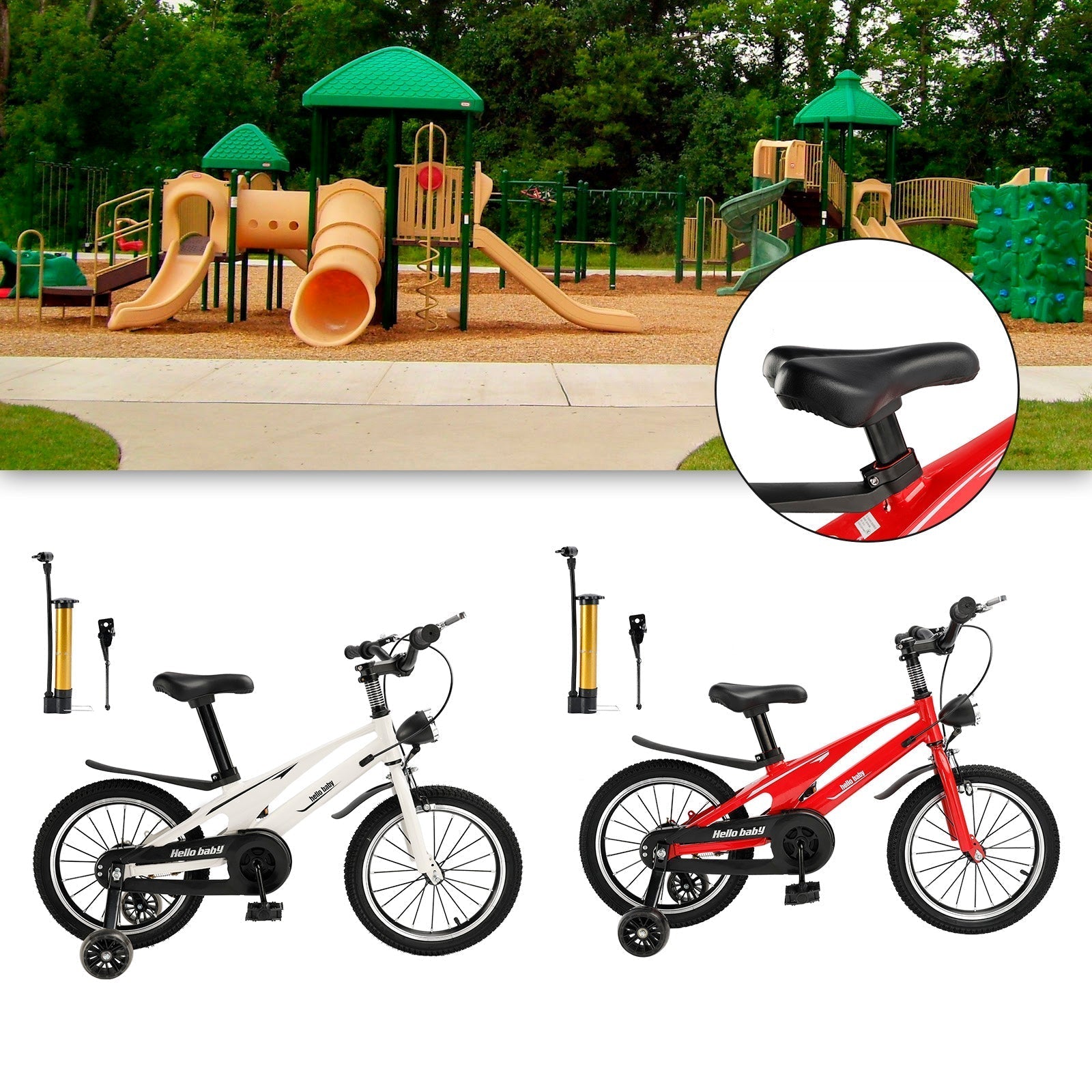 16" Child's Lightweight Magnesium Alloy Bike for Kids