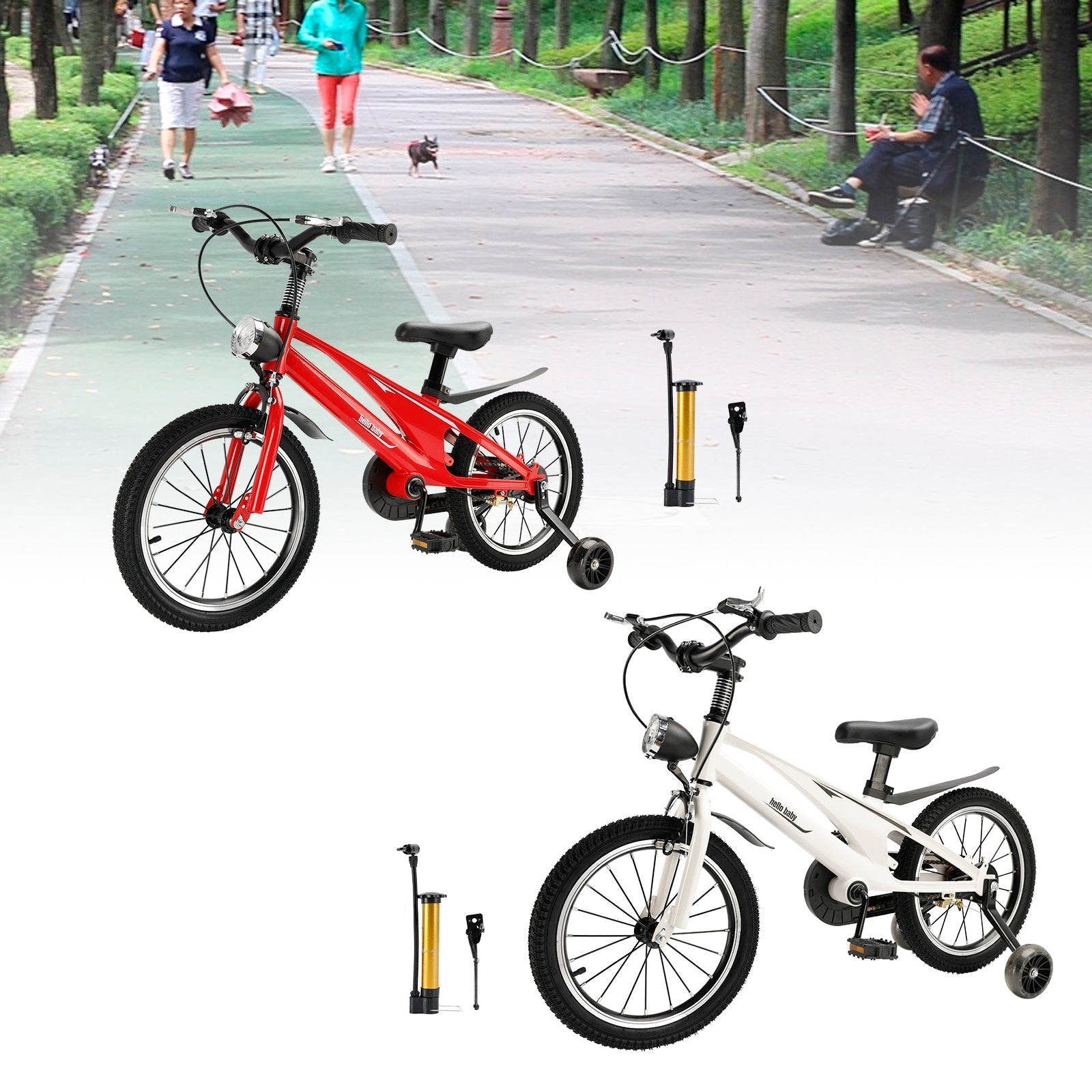16" Child's Lightweight Magnesium Alloy Bike for Kids