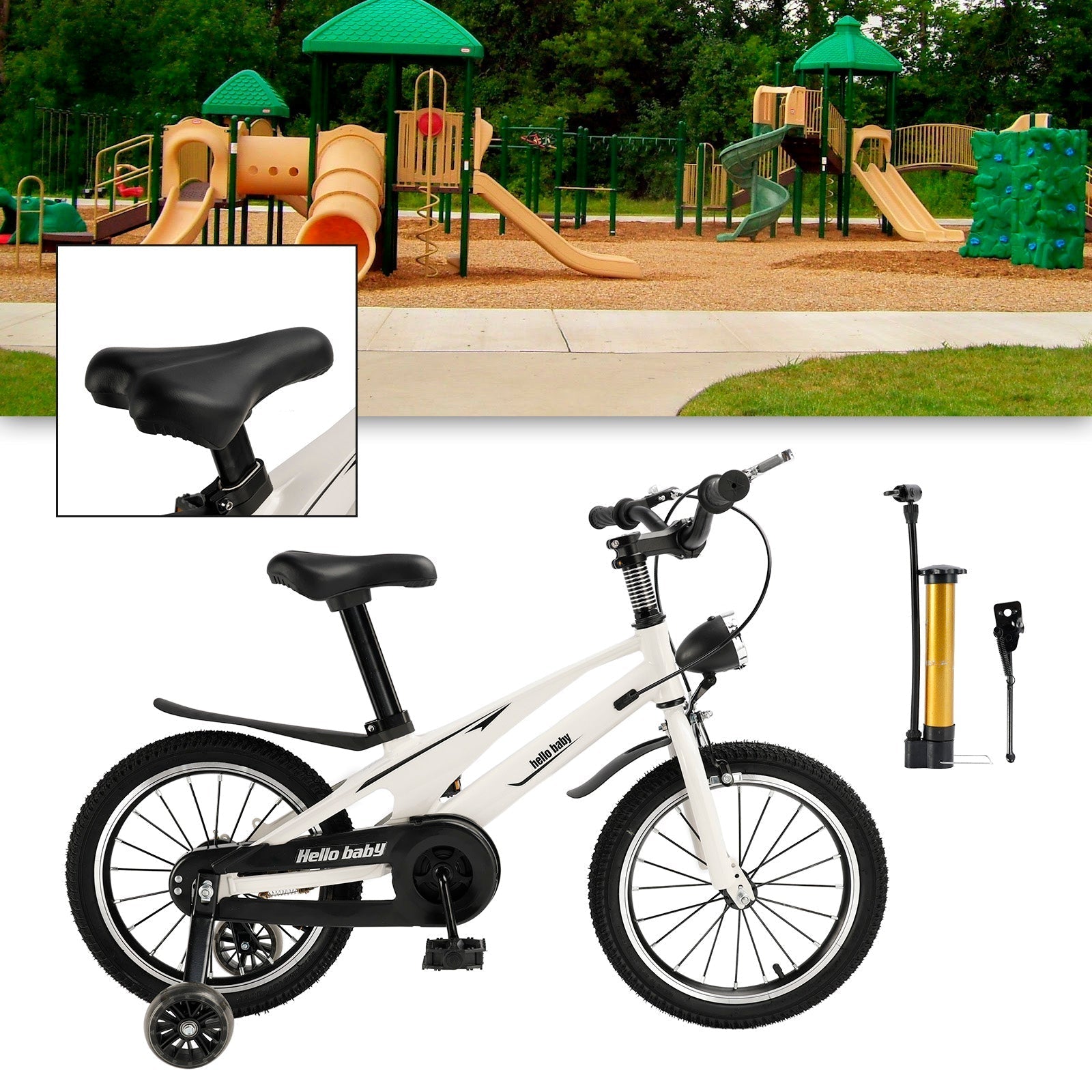 16" Child's Lightweight Magnesium Alloy Bike for Kids