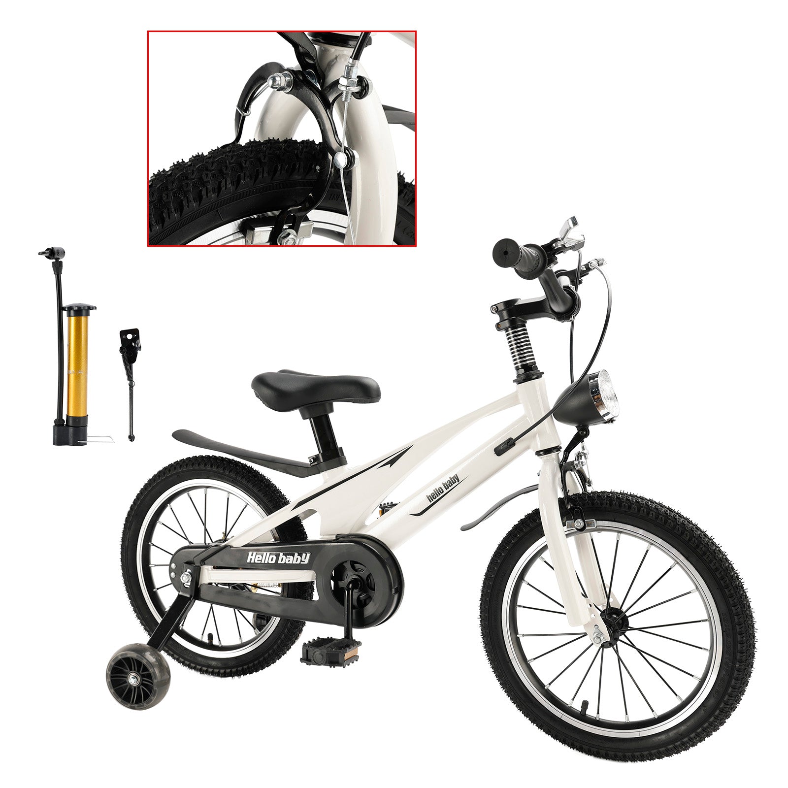 16" Child's Lightweight Magnesium Alloy Bike for Kids