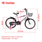 14 Inch 16 Inch 18 Inch Kids Bicycle Child Bike