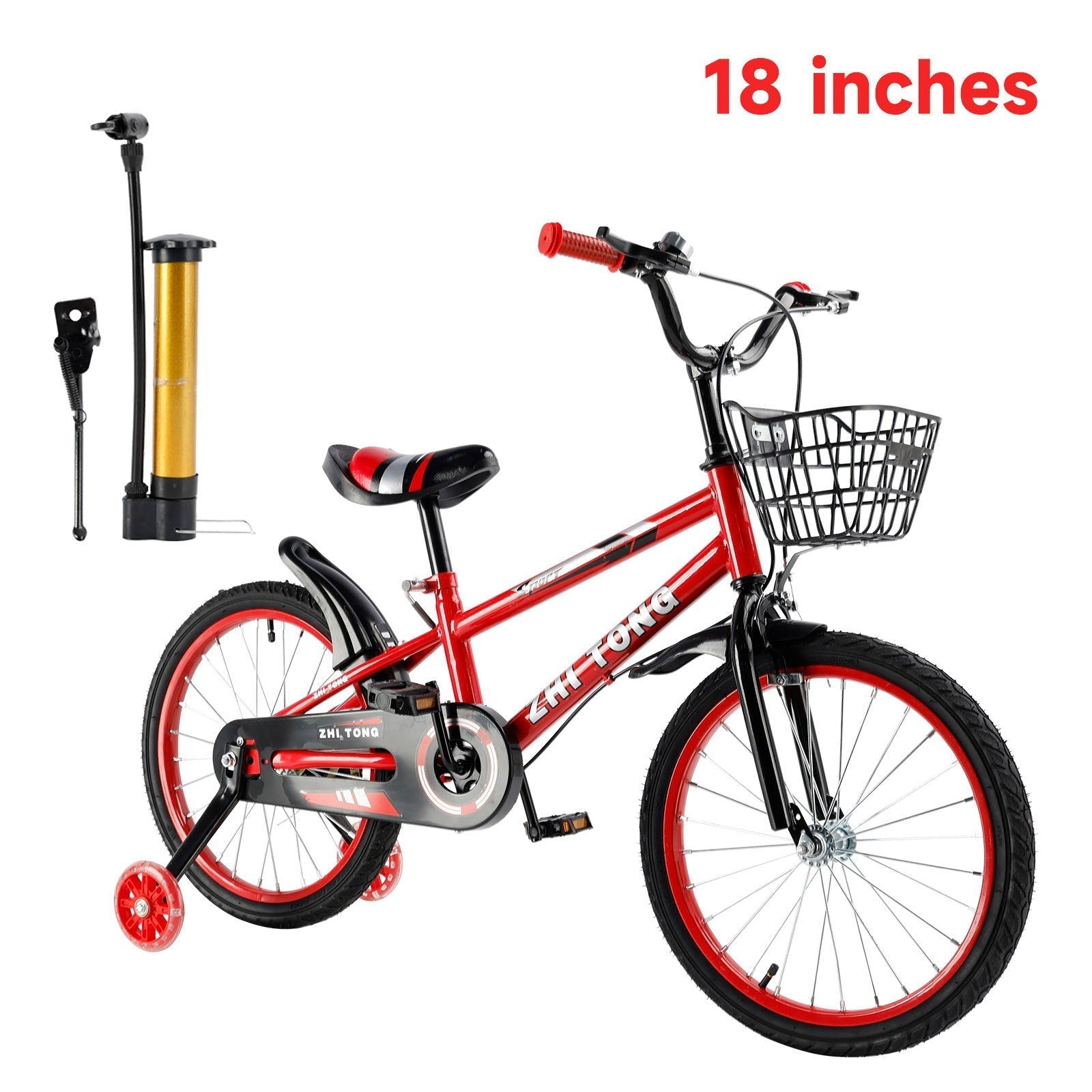 14 16 18 Inch Children's Bicycle Lightweight Kid Bike Multiple Sizes