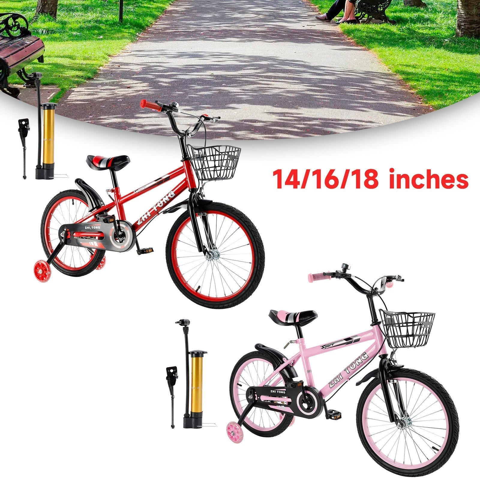 14 Inch 16 Inch 18 Inch Kids Bicycle Child Bike