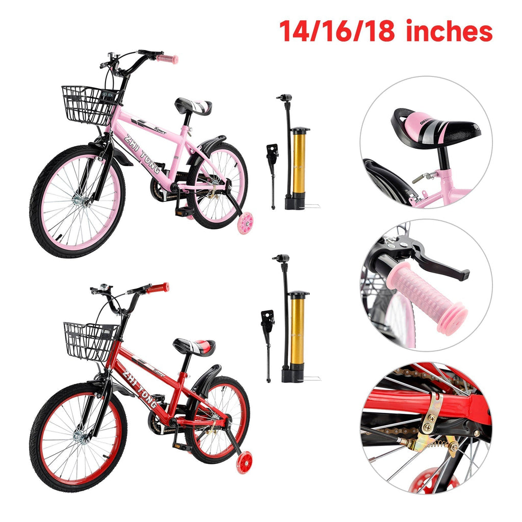 14 Inch 16 Inch 18 Inch Kids Bicycle Child Bike
