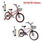 14 16 18 Inch Children's Bicycles for Kids