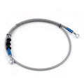 130cm/51 Generic Brake Line Hose with M10 Banjo Fitting Stainless Steel End