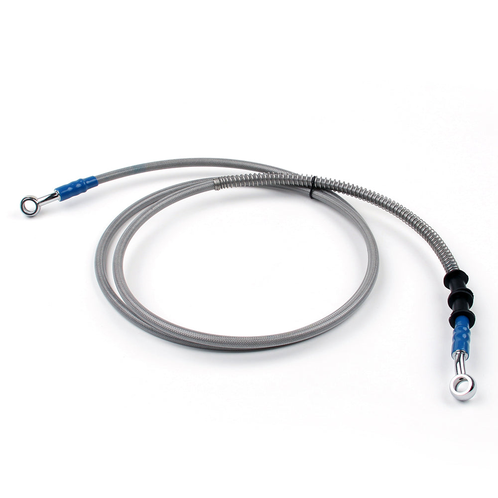 165cm/65 M10 Brake Oil Hose Line Banjo Fitting Stainless Steel End Generic