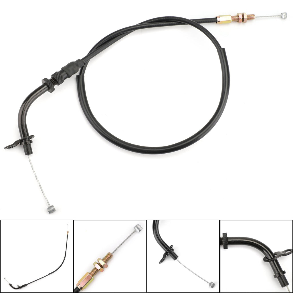 1x Black Throttle Cable Line Wire for Suzuki Bandit 250 GSF250 74A Generic