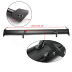 135cm Aluminum Adjustable Racing GT Hatch Rear Wing Spoiler Universal