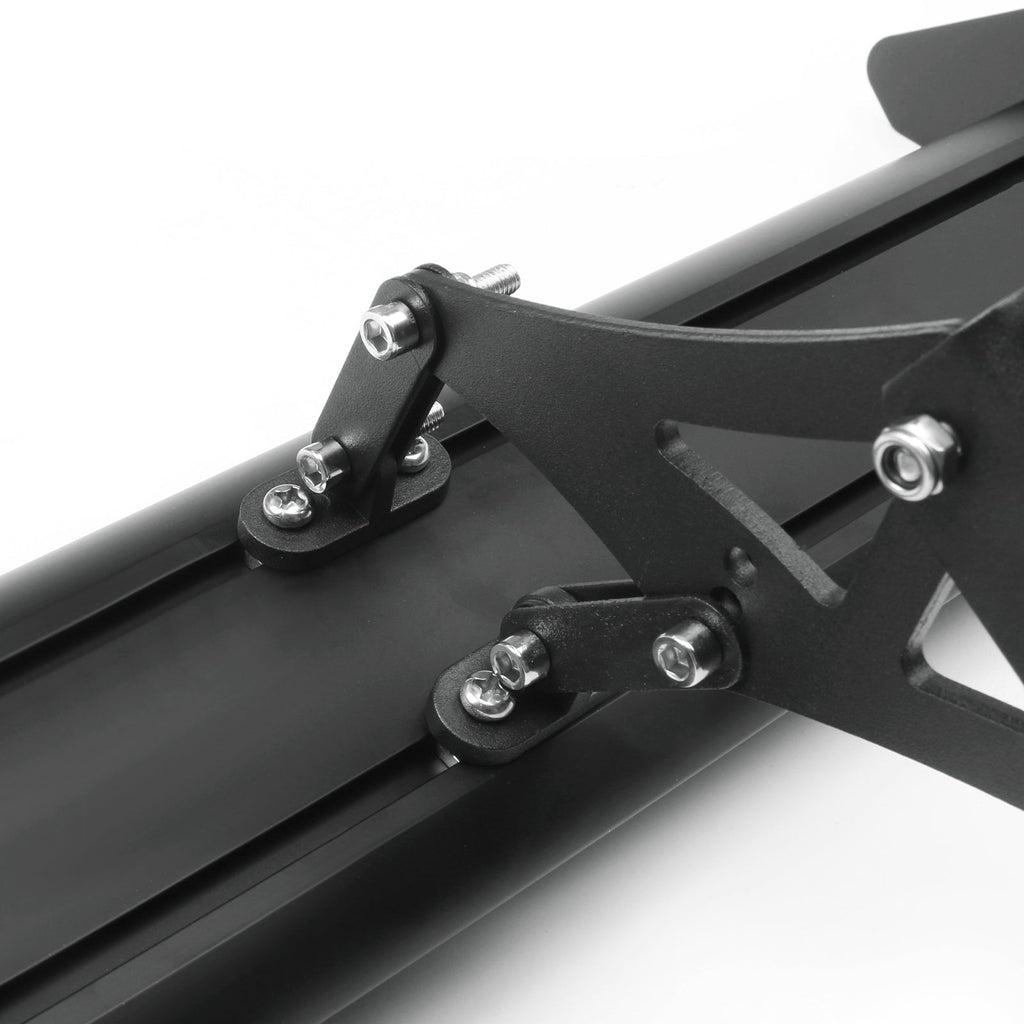 Adjustable Universal GT Rear Trunk Spoiler Wing - 135cm Aluminum Racing Hatchback