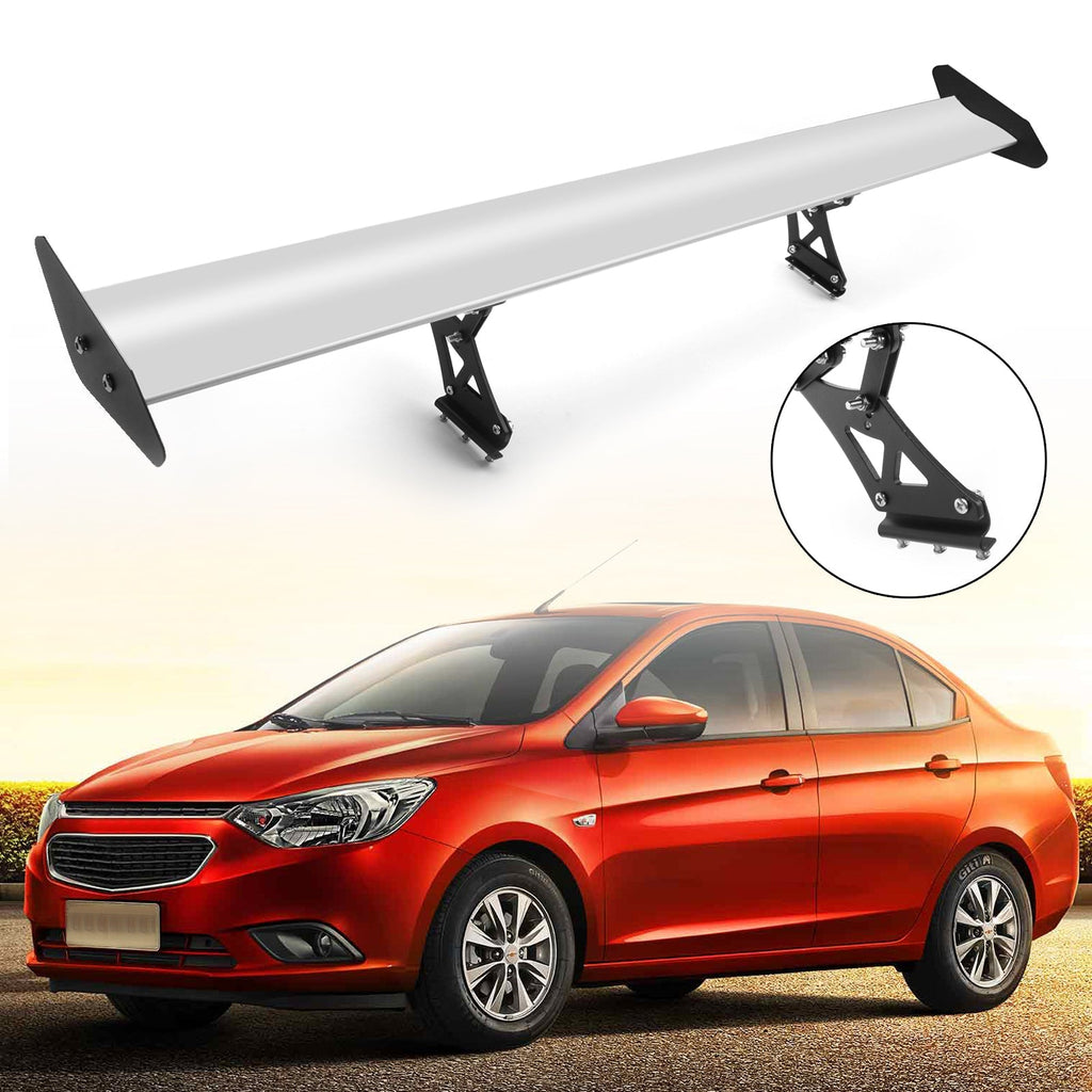 135cm Aluminum Adjustable Racing GT Hatch Rear Wing Spoiler Universal