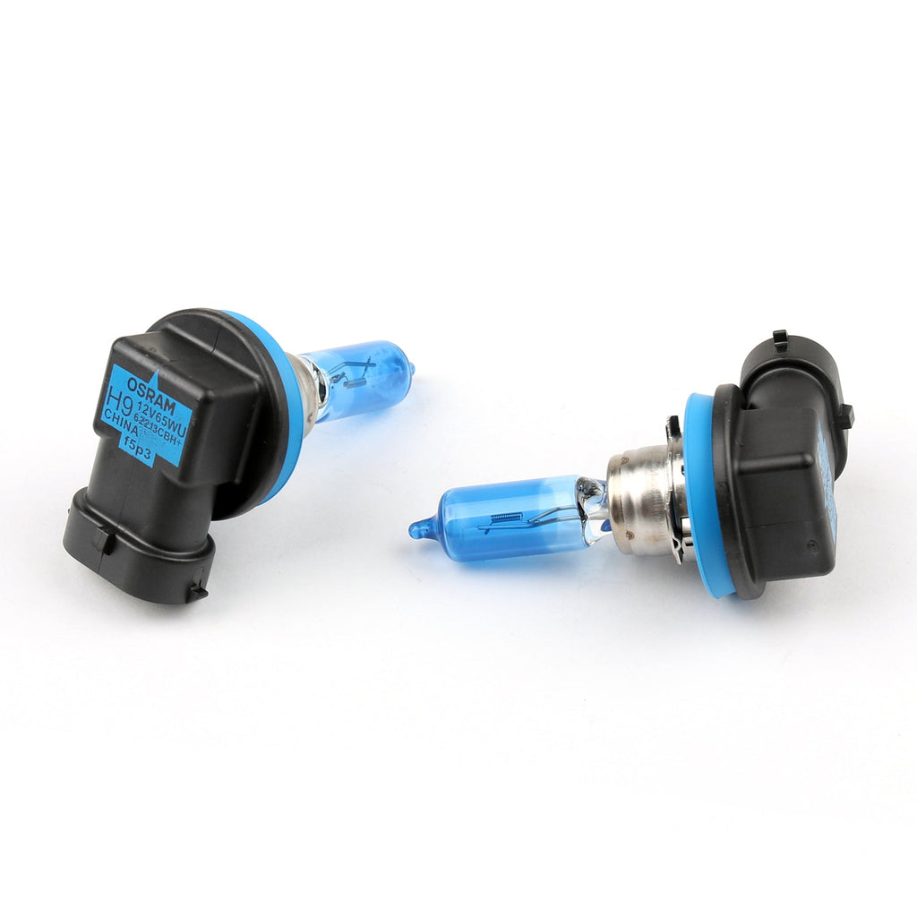 OSRAM Cool Blue Hyper+ Plus H9 Halogen Bulb 65W 5000K White Light Globe 2-Pack