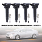 2001-2003 RAV4 2.0L 4-Cylinder Ignition Coils with Spark Plugs UF333 UF494