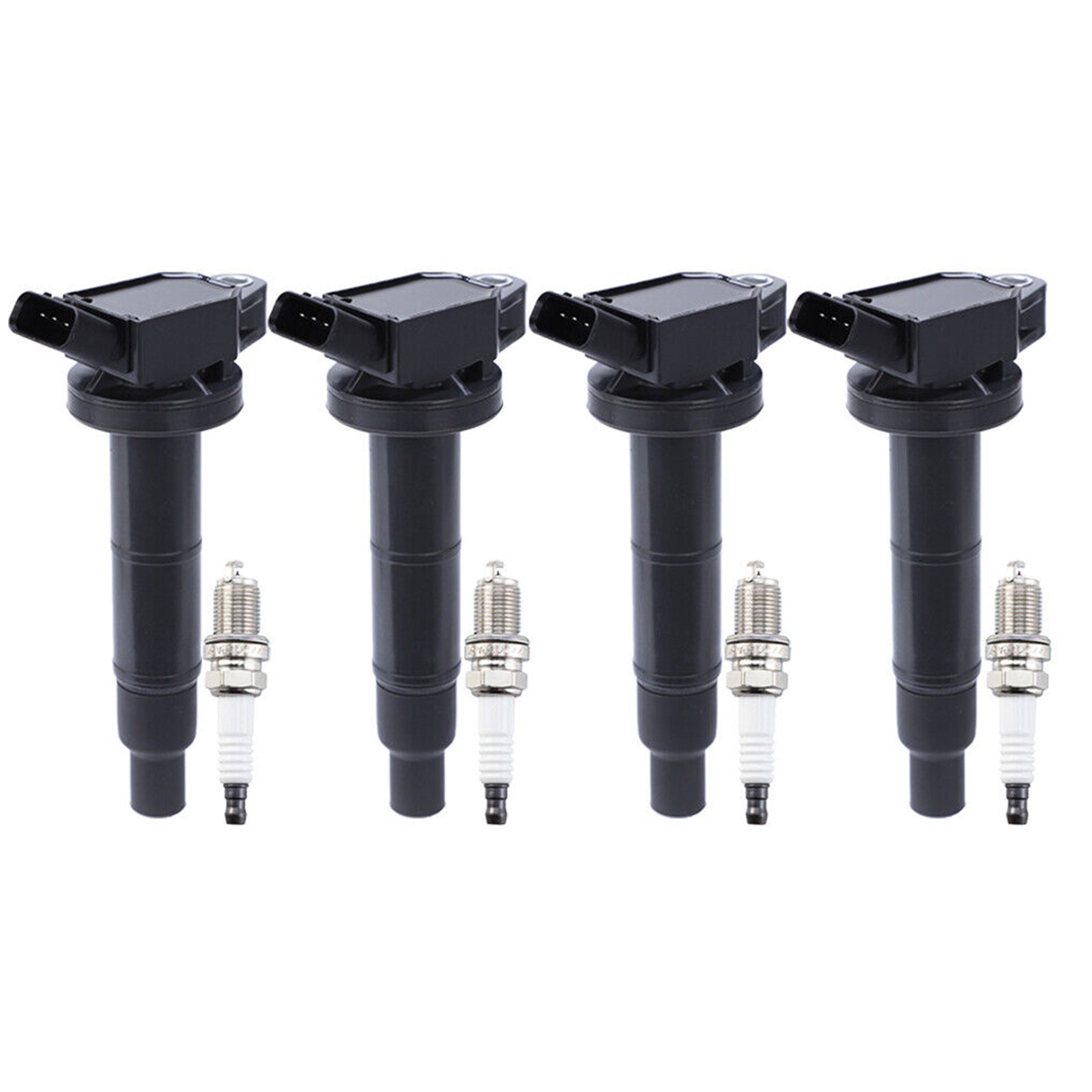 Toyota RAV4 2001 2002 2003 Ignition Coil and Spark Plug Set UF333 UF494 2.0L 4-Cylinder