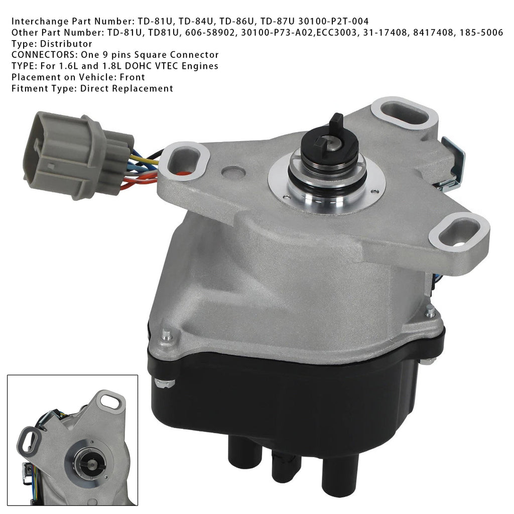 1996-2001 Acura Integra Type-R TD81U Distributor Assembly