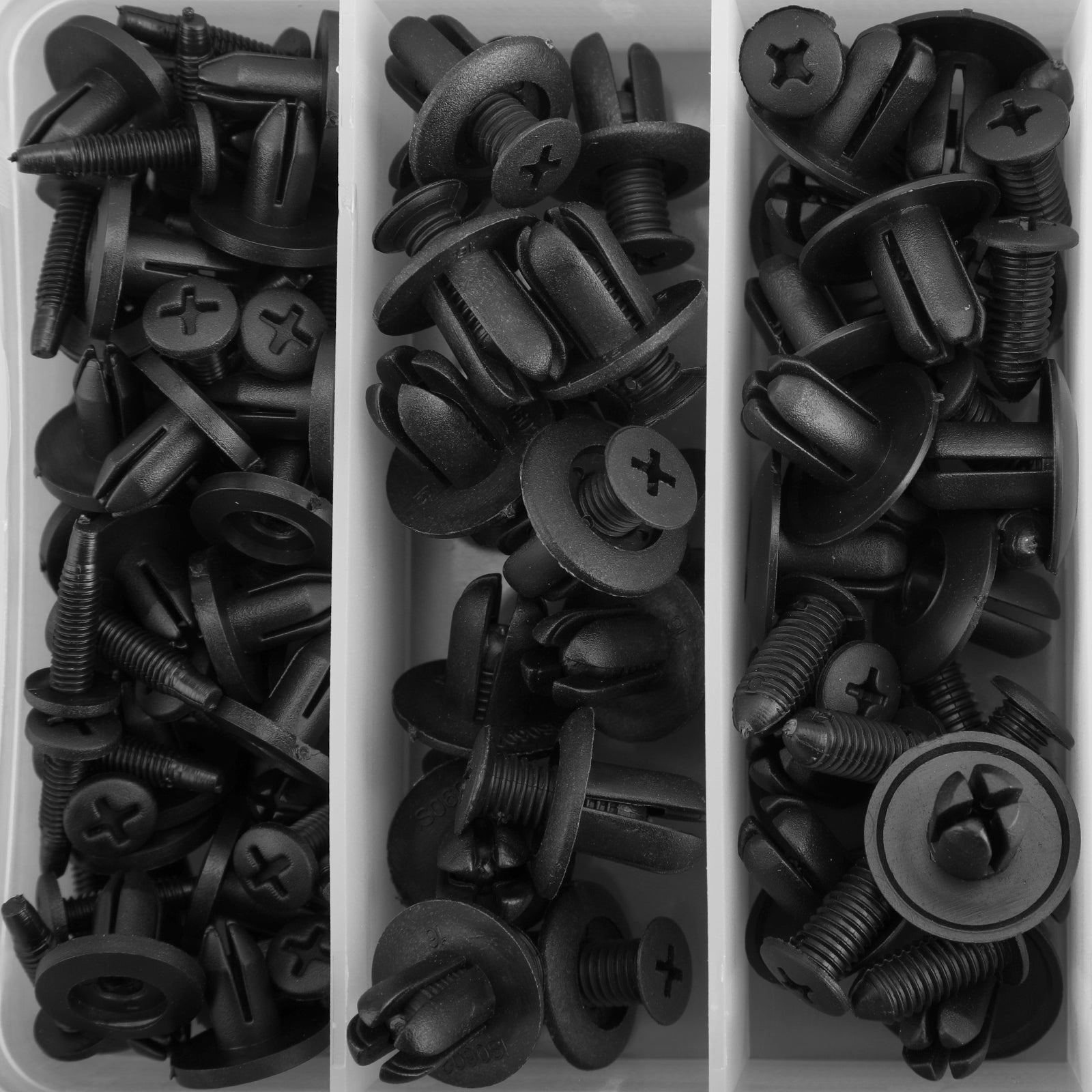 150 PCS Automotive Push Pin Fastener Clips for Door Panel Bumper Repair Kit