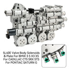 5L40E Valve Body Solenoid Kit with Plate for 2001-2007 Cadillac CTS P1347406 2.6L 2.8L 3.2L 3.6L