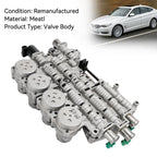 5L40E Valve Body Solenoid Kit with Plate for 2001-2007 Cadillac CTS P1347406 2.6L 2.8L 3.2L 3.6L