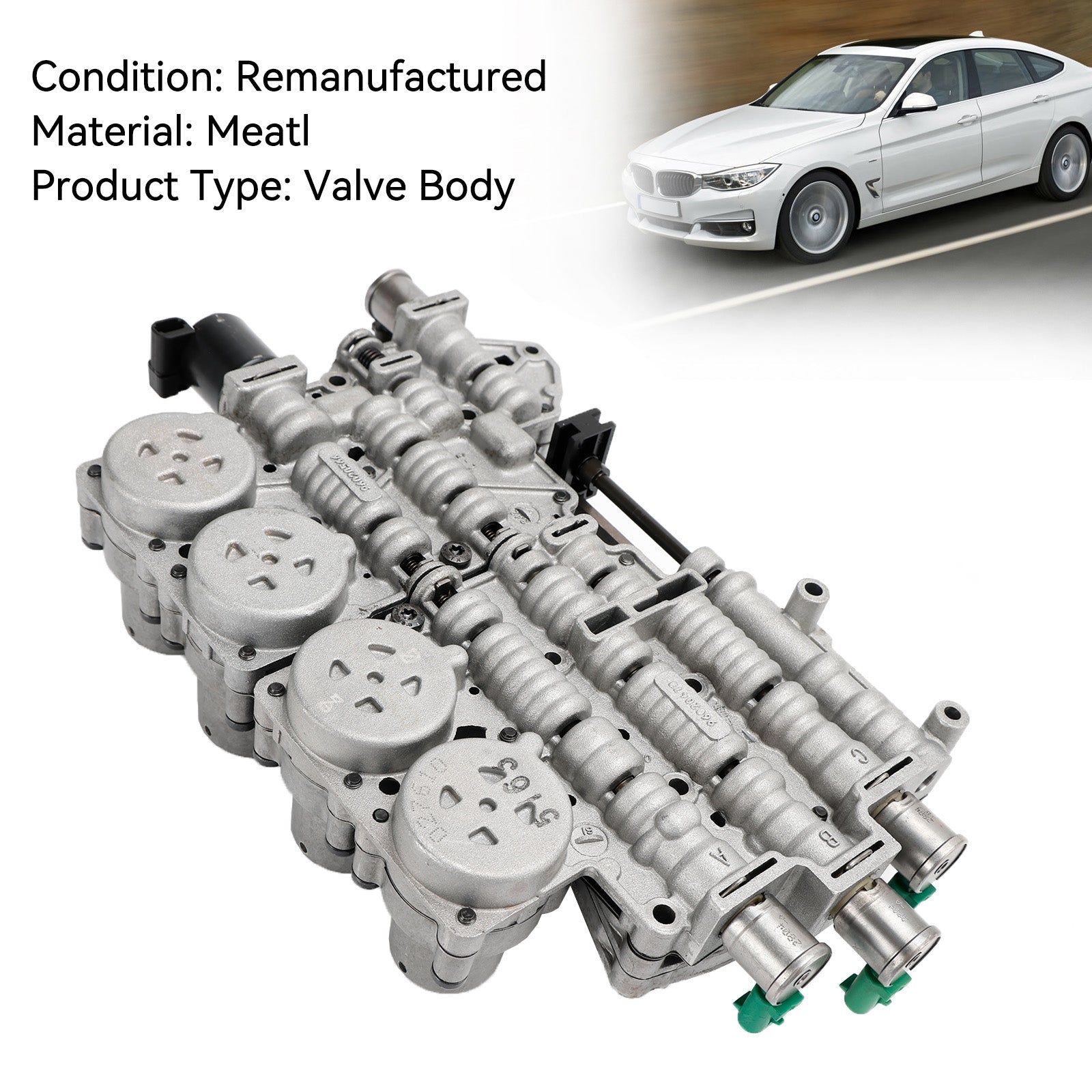 Cadillac CTS 5L40E Transmission Valve Body Solenoids and Plate Assembly 2001-2007 2.6L 2.8L 3.2L 3.6L