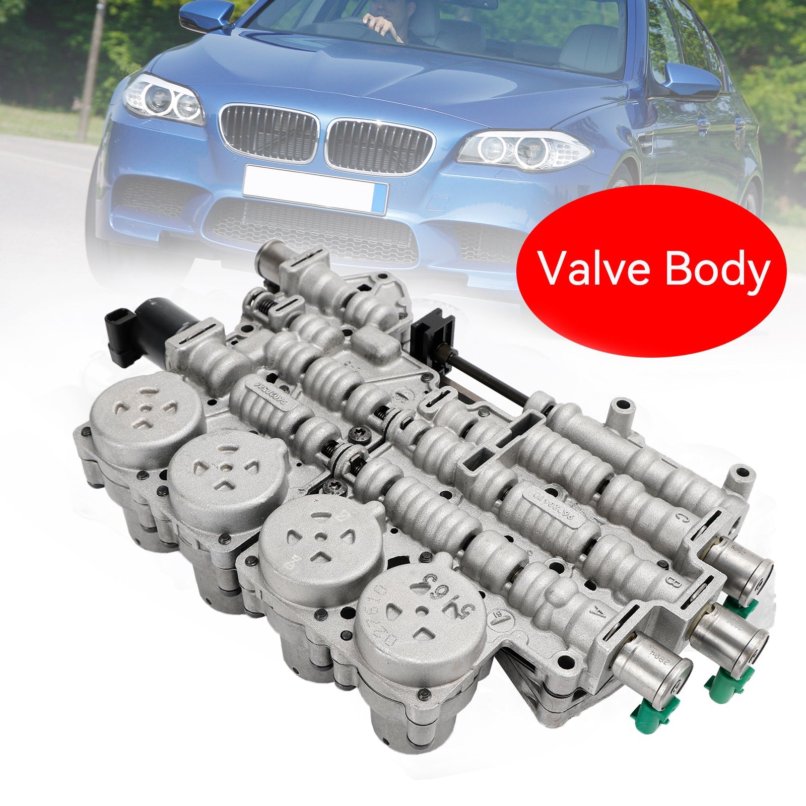 Cadillac CTS 5L40E Transmission Valve Body Solenoids and Plate Assembly 2001-2007 2.6L 2.8L 3.2L 3.6L