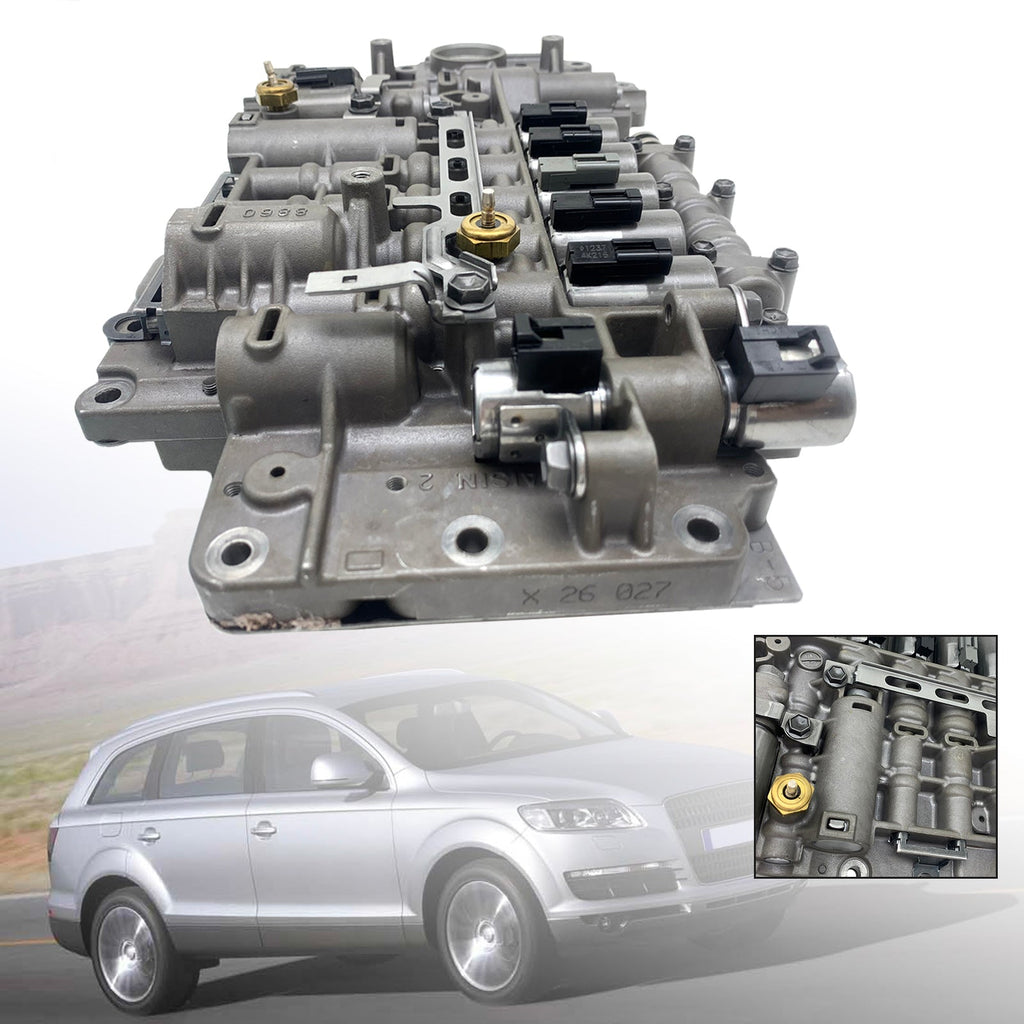 09D325039A Valve Body Assembly with Solenoid for Audi Q7 and VW Touareg 09D