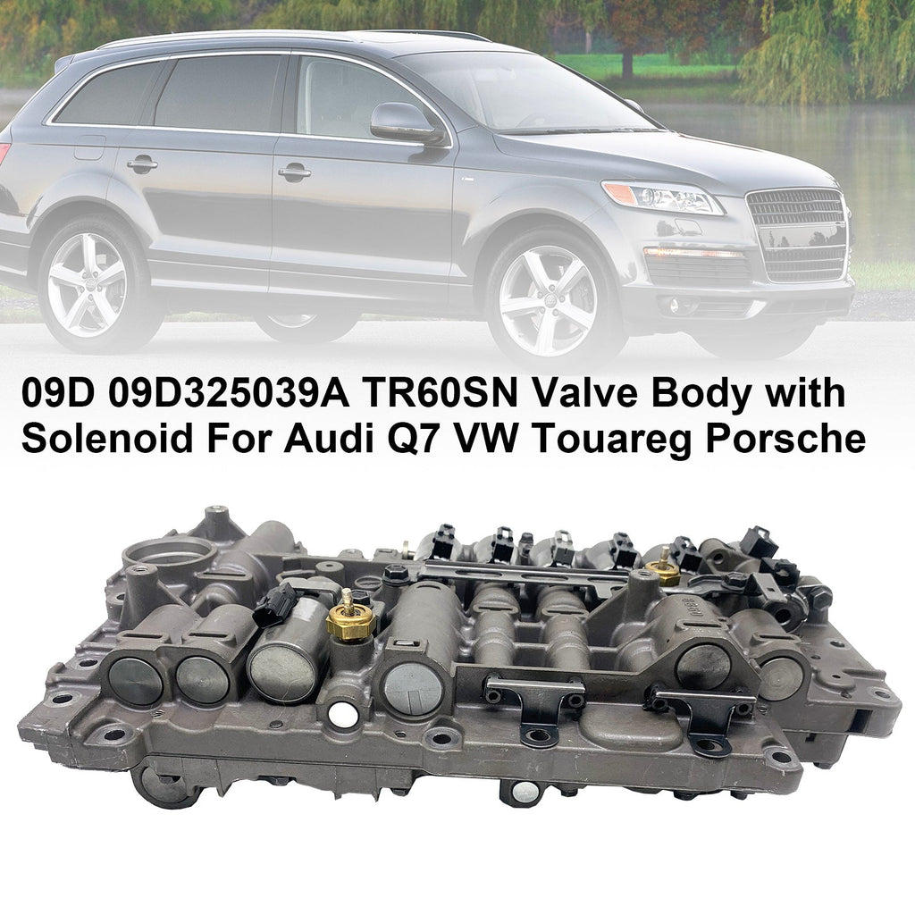 09D 09D325039A TR60SN Valve Body with Solenoid For Audi Q7 VW Touareg