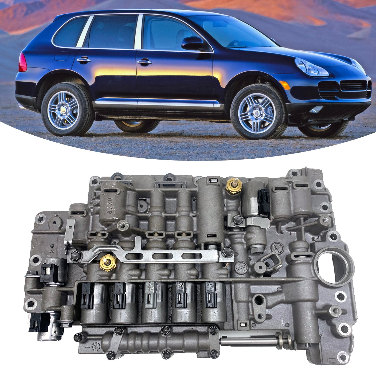 09D325039A Valve Body Assembly with Solenoid for Audi Q7 and VW Touareg 09D