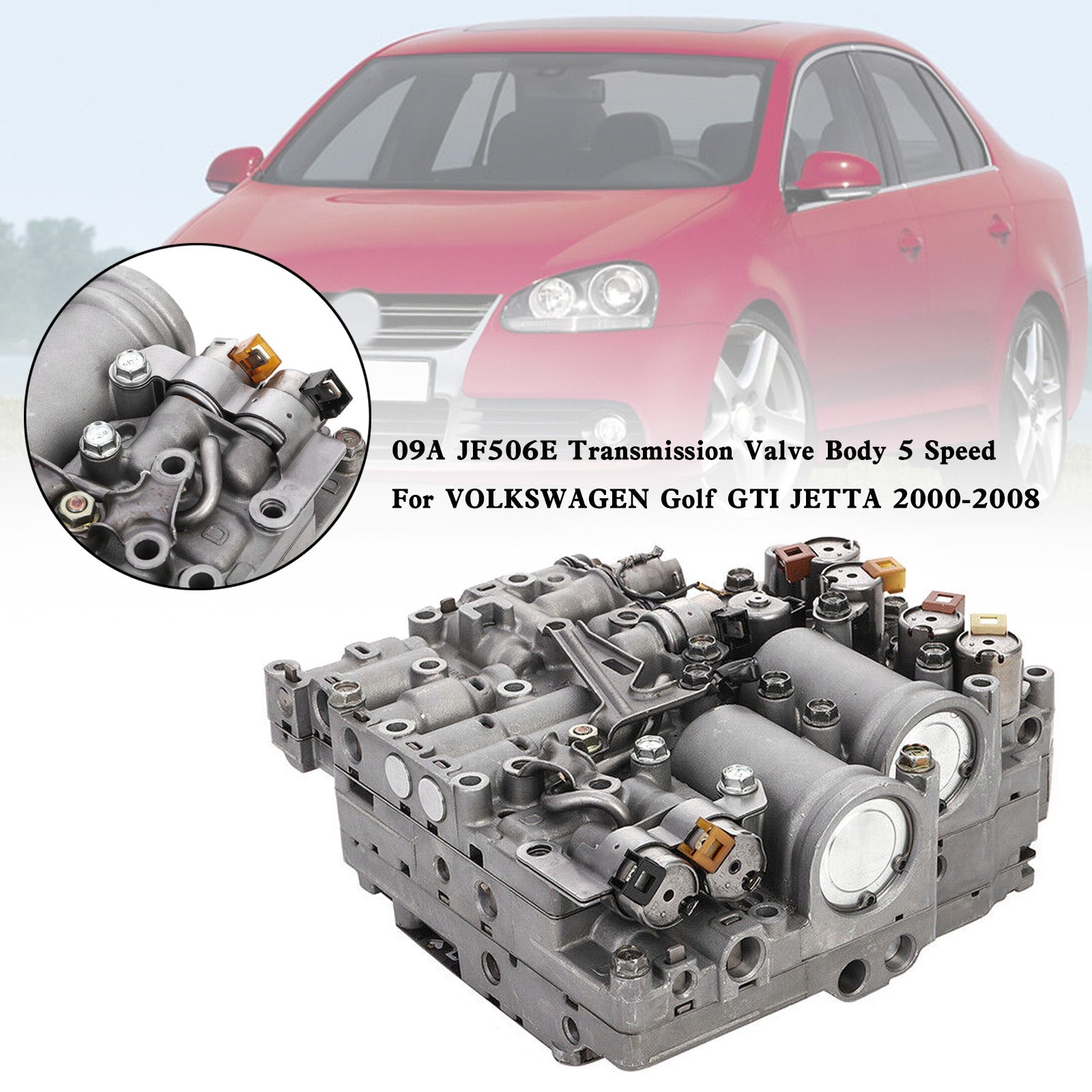 09A JF506E 5-Speed Automatic Transmission Valve Body for 2000-2010 Volkswagen Sharan Alhambra