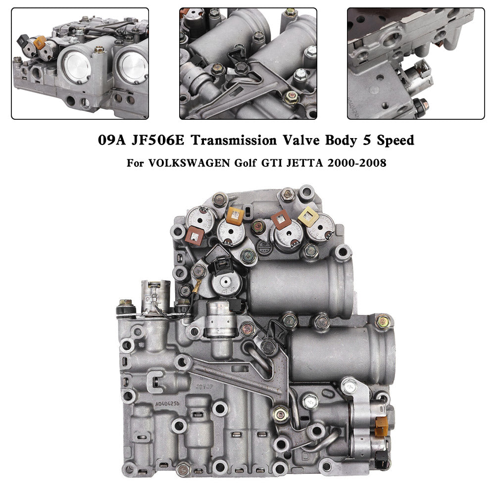 09A JF506E 5-Speed Automatic Transmission Valve Body for 2000-2010 Volkswagen Sharan Alhambra