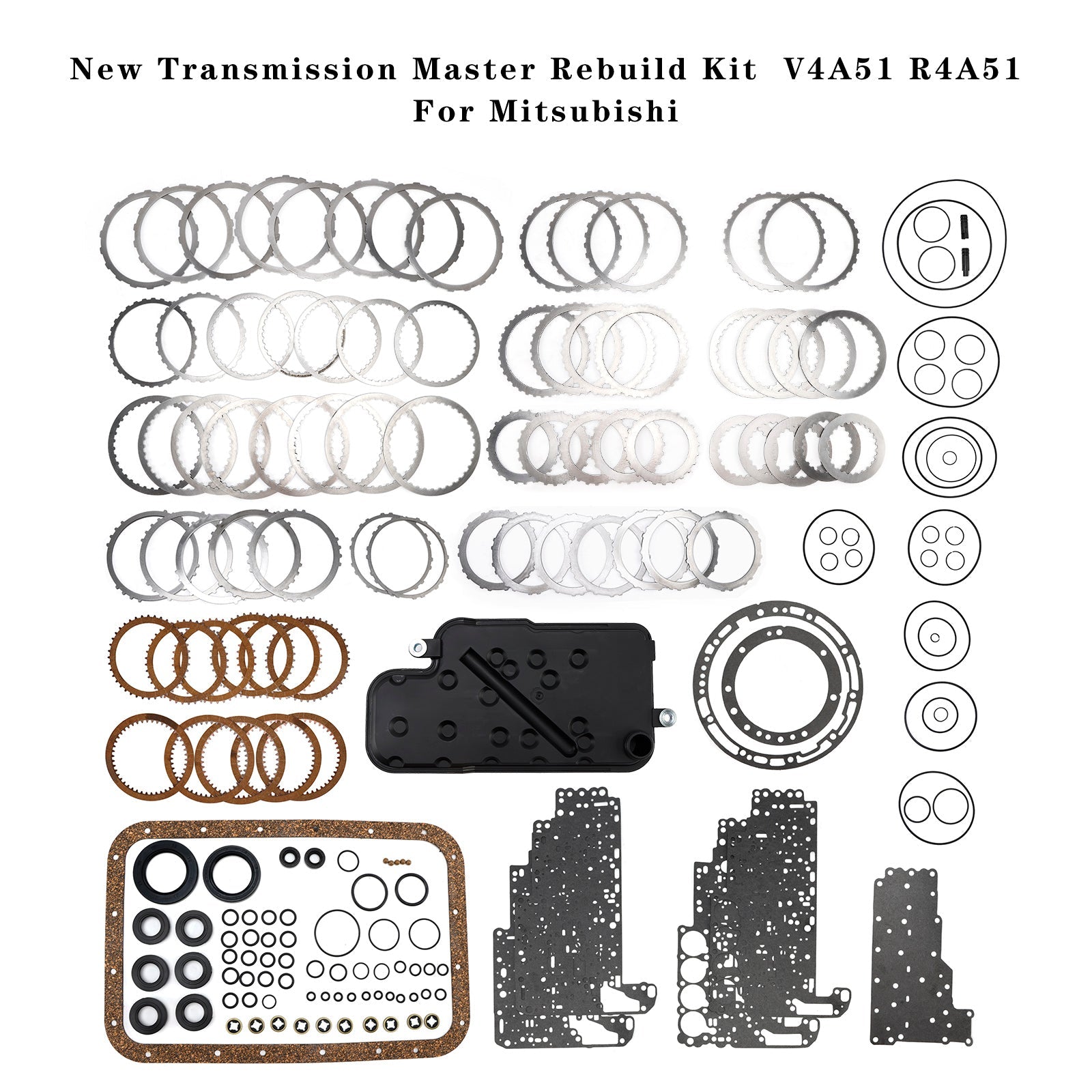 Mitsubishi G Wagon 2001-2005 2.8L L4 V4A51 R4A51 Transmission Master Rebuild Kit