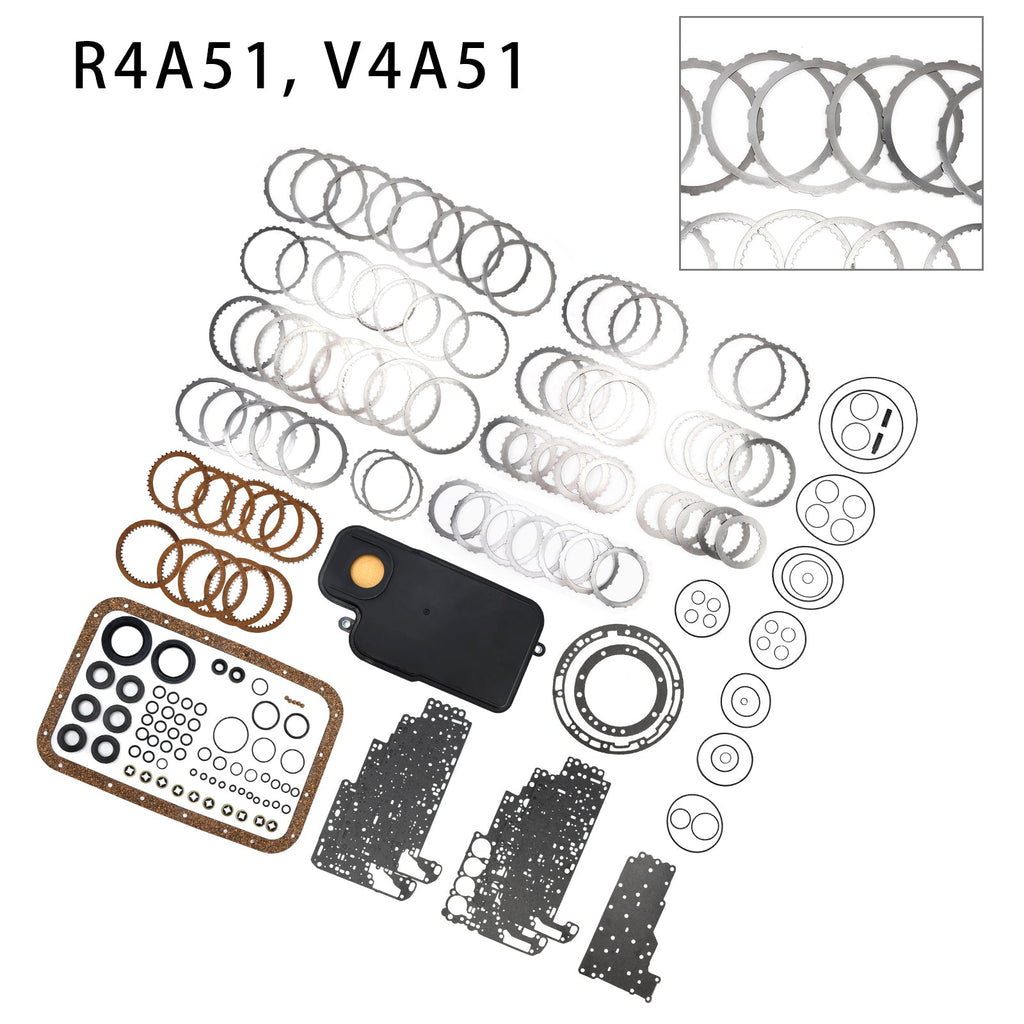 V4A51 R4A51 Mitsubishi Challenger 3.0L V6 Complete Transmission Rebuild Kit 2001-2011