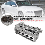 06H103373J AUDI 2.0L DOHC TFSI EA888 Engine Cylinder Head Crankshaft Assembly A4 A5 A6 Q5