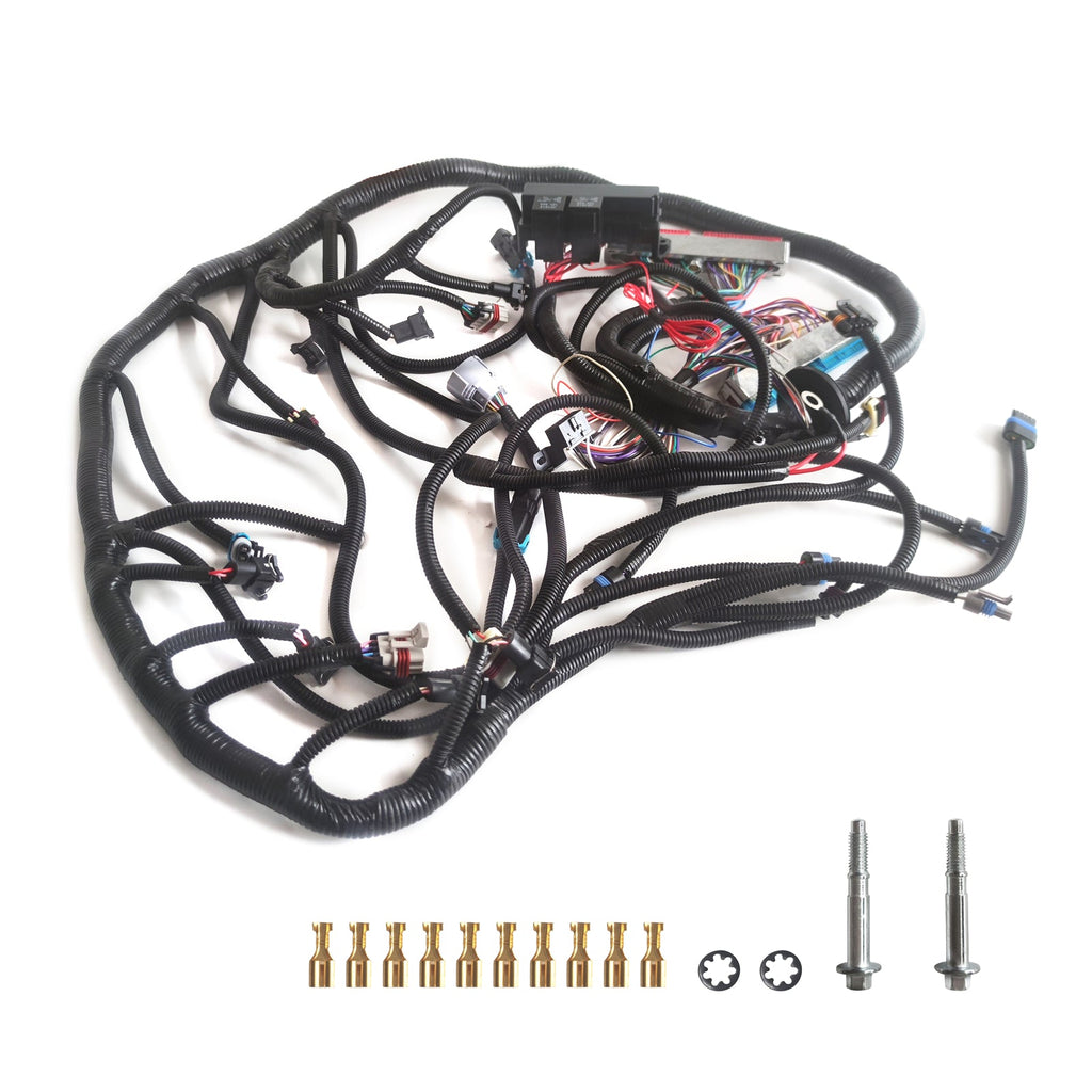 LS Engine Swap Wiring Harness Standalone 4.8 5.3 6.0 1997-2006 LS1 4L60E Adapter