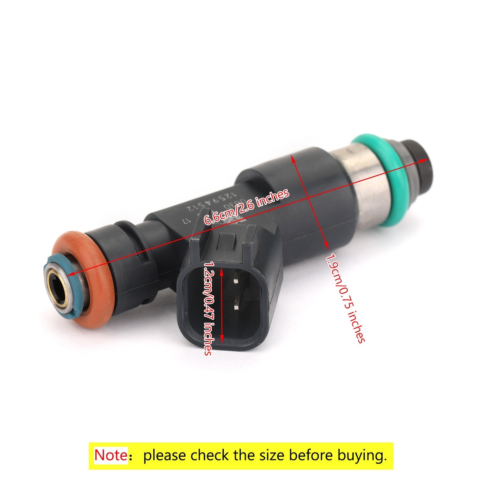 Fuel Injector 12594512 for 2007-2009 Chevrolet GMC 5.3L V8 Engine